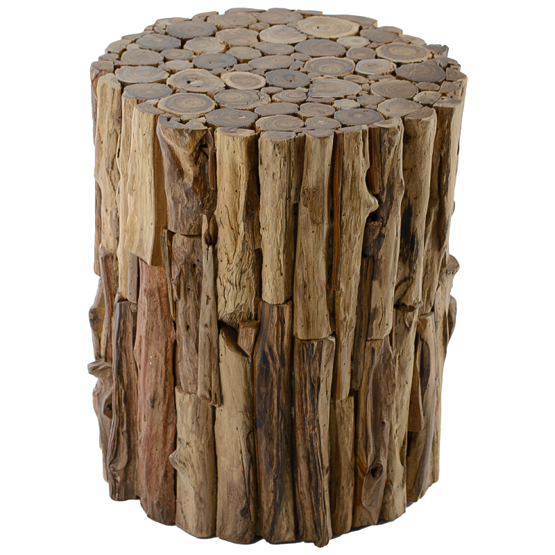 Приставной стол Knitting Branches Side Table Коричневый Приставной стол Knitting Branches Side Table Коричневый в Тюмени | Loft Concept