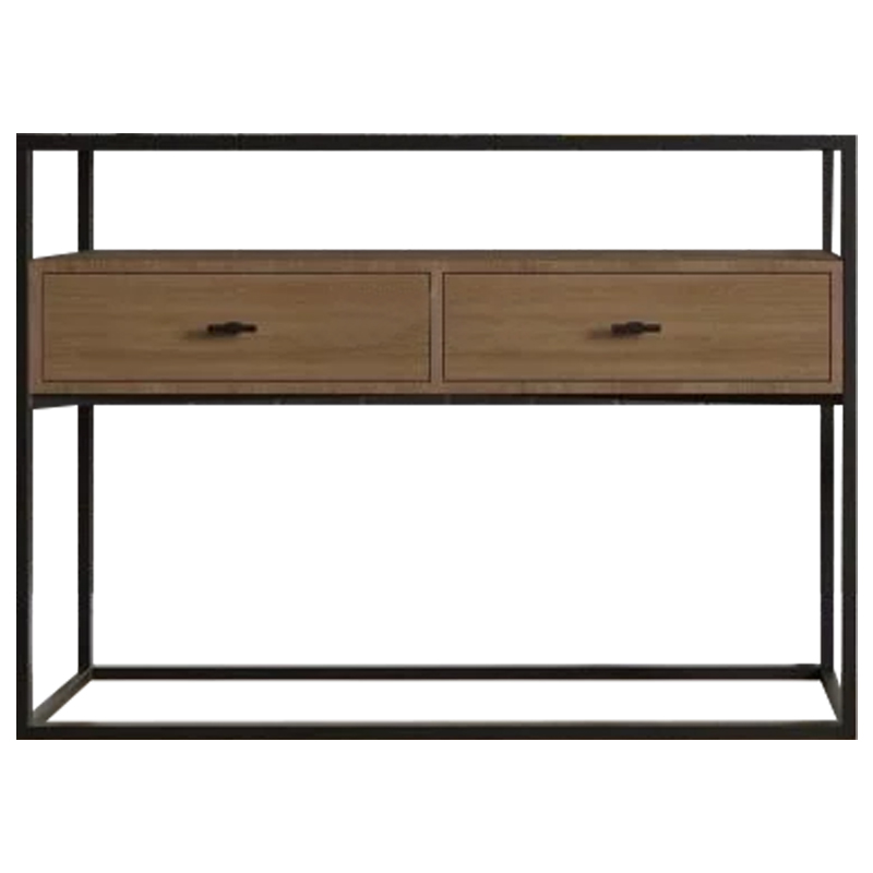 Консоль Bray Console Коричневый Черный Консоль Bray Console Коричневый Черный в Тюмени | Loft Concept