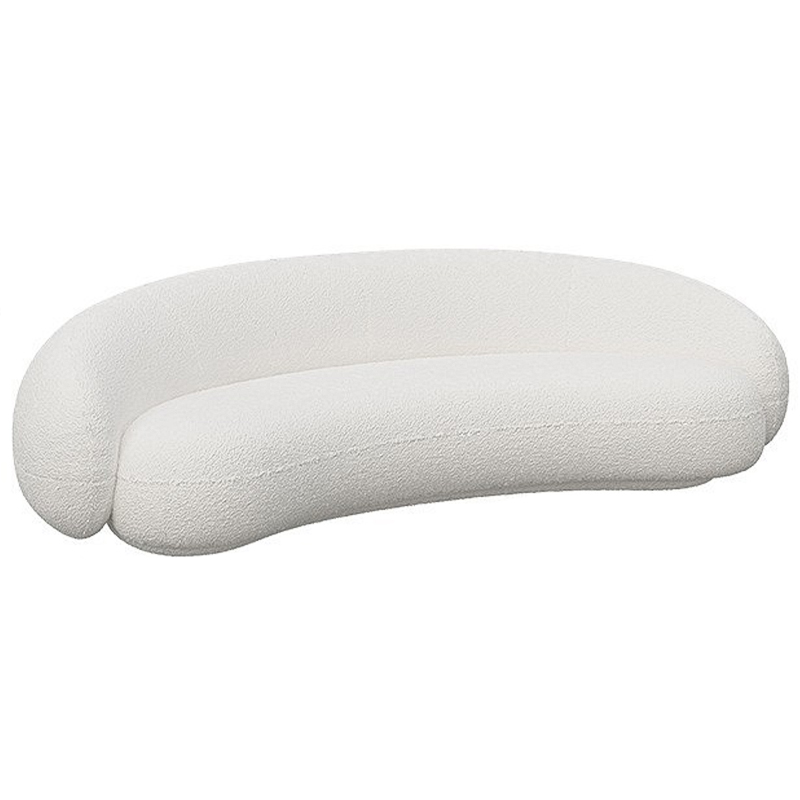 Диван Miah White Boucle Collection Sofa Белый Диван Miah White Boucle Collection Sofa Белый в Тюмени | Loft Concept
