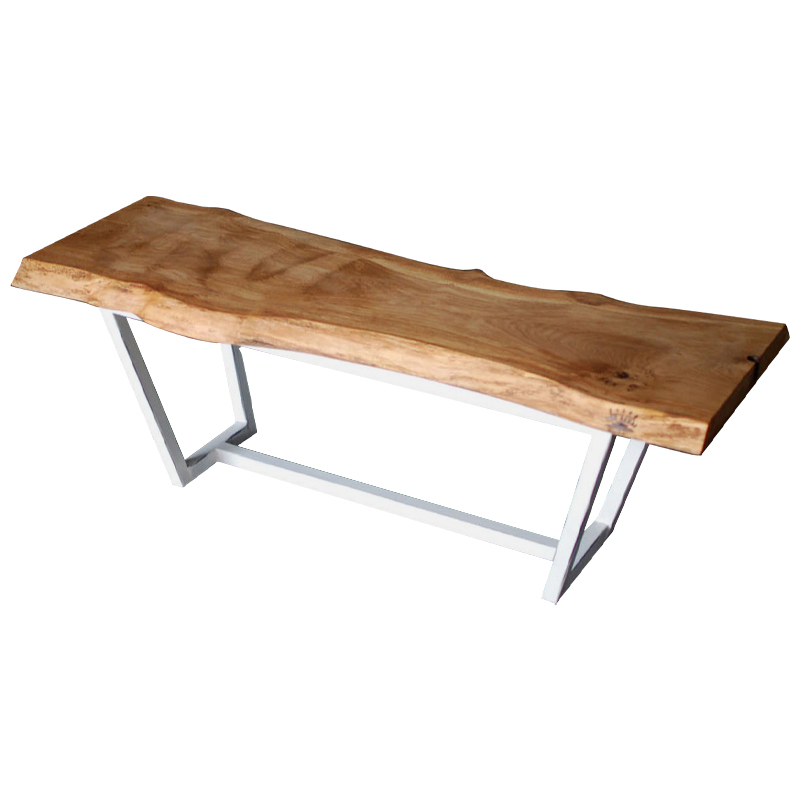 Кофейный стол Woodard Industrial Metal Rust Coffee Table Светлый дуб Белый Кофейный стол Woodard Industrial Metal Rust Coffee Table Светлый дуб Белый в Тюмени | Loft Concept