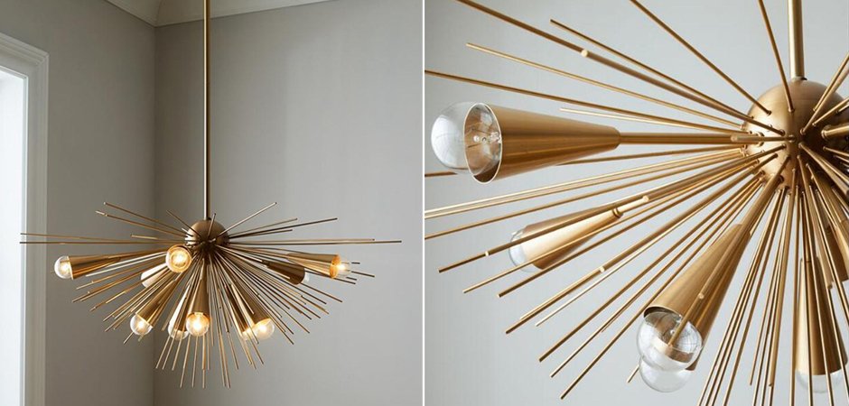 Люстра Luxury Copper Metal Thorn Pendant Lights Люстра Luxury Copper Metal Thorn Pendant Lights - Loft-Concept в Тюмени