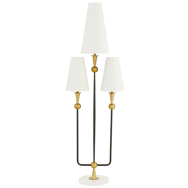 Торшер CARACAS CACTUS FLOOR LAMP Белый Мрамор Bianco Латунь Белый Торшер CARACAS CACTUS FLOOR LAMP Белый Мрамор Bianco Латунь Белый в Тюмени | Loft Concept