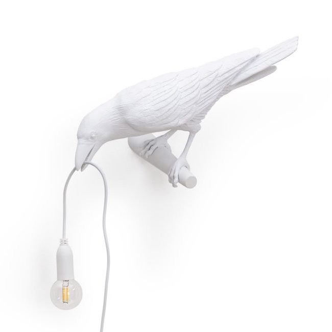 Бра Seletti Bird Lamp White Looking Белый Бра Seletti Bird Lamp White Looking Белый в Тюмени | Loft Concept