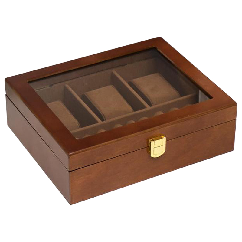 Шкатулка для часов Elio Watch Box Коричневый Шкатулка для часов Elio Watch Box Коричневый в Тюмени | Loft Concept