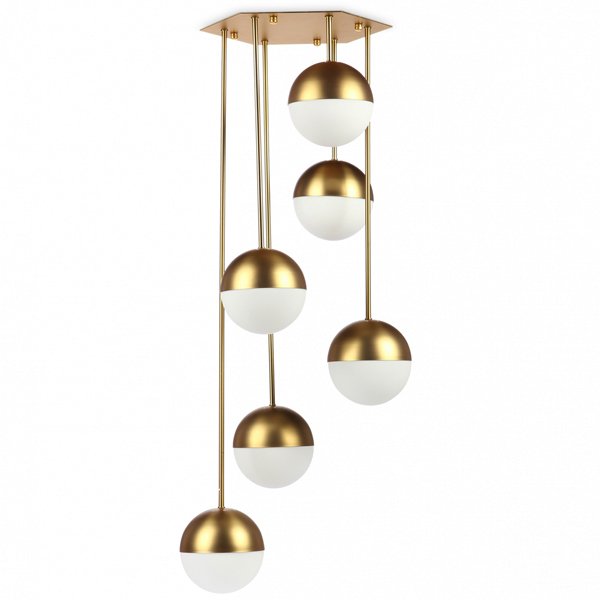 Светильник Italian Globe Cedar Moss Light 6 Латунь Античная полированная Светильник Italian Globe Cedar Moss Light 6 Латунь Античная полированная в Тюмени | Loft Concept