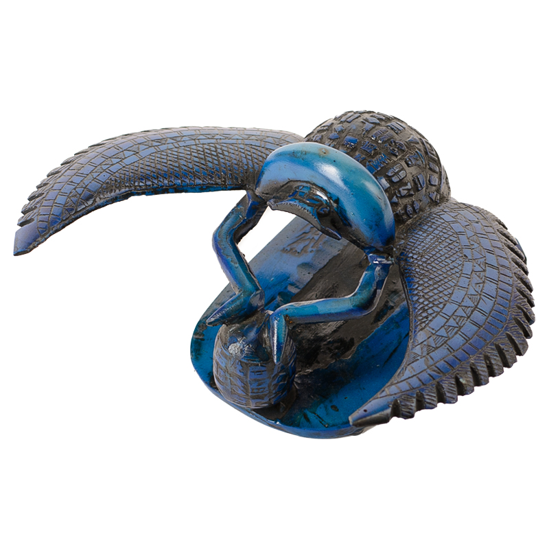 Статуэтка Скарабей Scarab Beetle with Wings blue Лазурь Синий Статуэтка Скарабей Scarab Beetle with Wings blue Лазурь Синий в Тюмени | Loft Concept