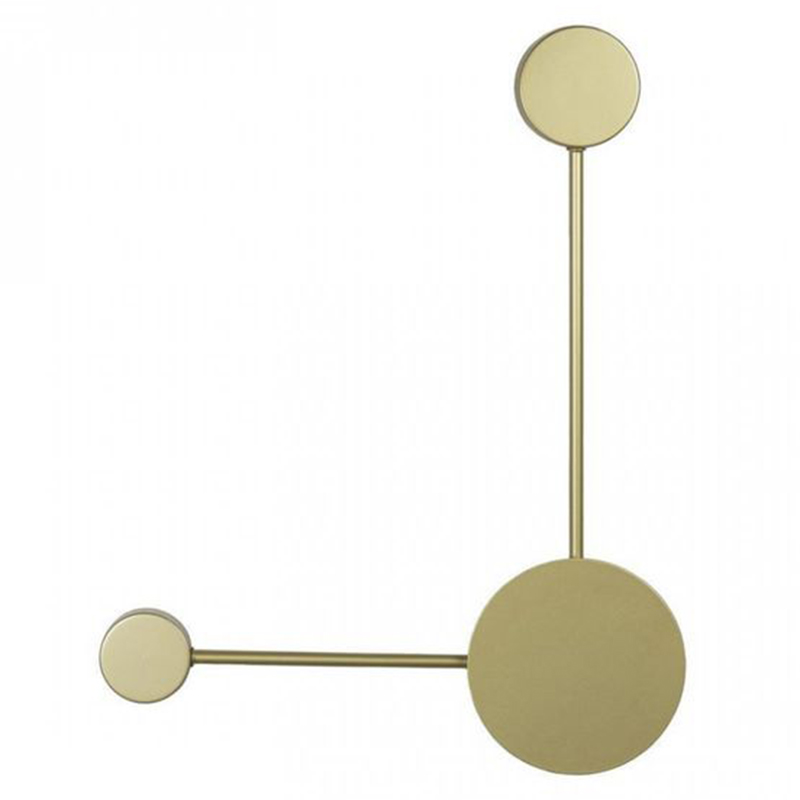 Бра Лофт Vibia Pin Wall Light 2 плафона Золотой матовый цвет матовое золото Бра Лофт Vibia Pin Wall Light 2 плафона Золотой матовый цвет матовое золото в Тюмени | Loft Concept