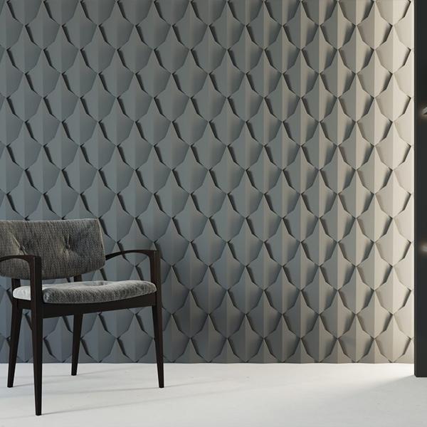 Гипсовая 3D Панель DRAGON SCALE - C Гипсовая 3D Панель DRAGON SCALE - C в Тюмени | Loft Concept