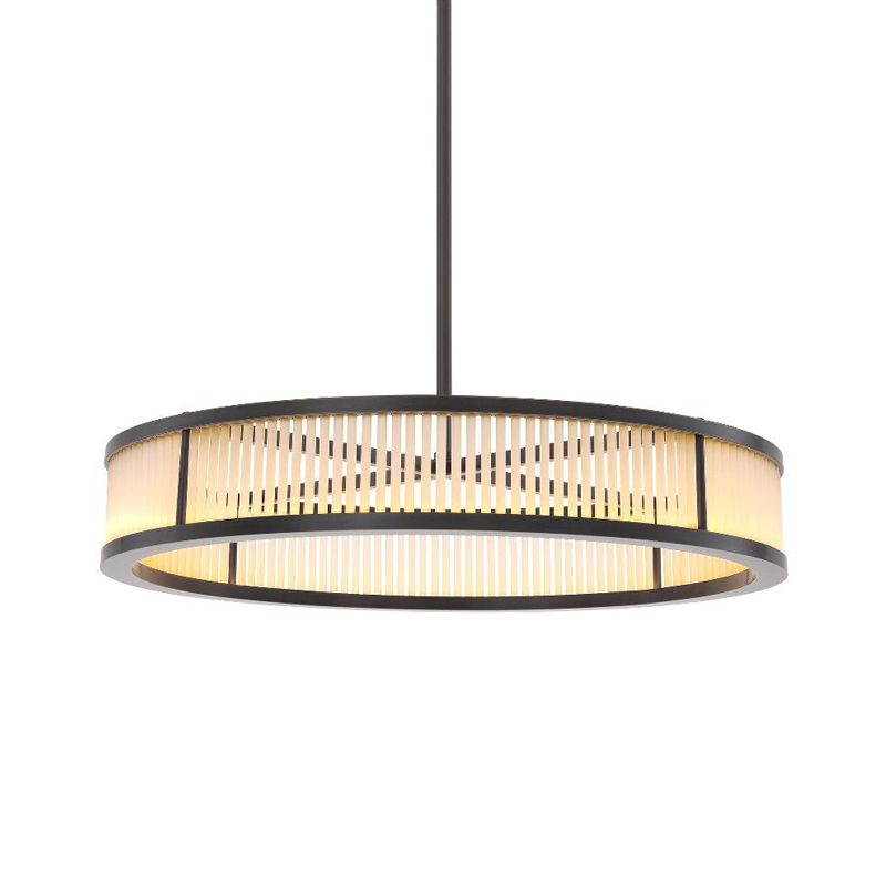 Люстра Eichholtz Chandelier Thibaud S Bronze Темная бронза Белое матовое стекло Люстра Eichholtz Chandelier Thibaud S Bronze Темная бронза Белое матовое стекло в Тюмени | Loft Concept