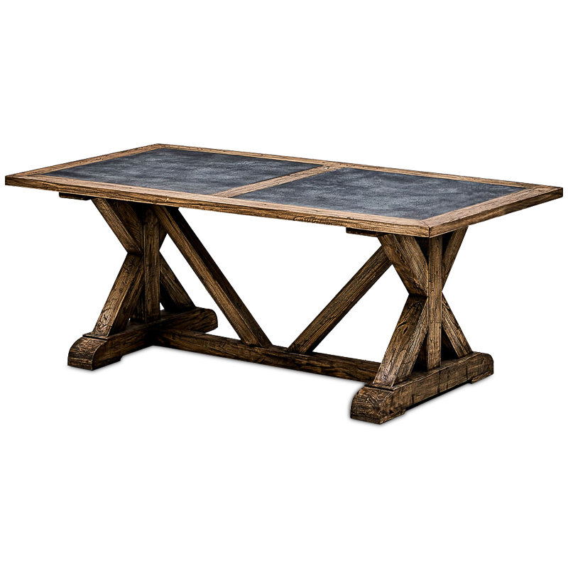 Обеденный стол Iliodor Dinner Table Коричневый Серый Обеденный стол Iliodor Dinner Table Коричневый Серый в Тюмени | Loft Concept