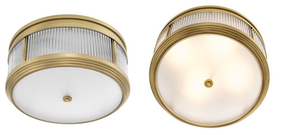 Потолочный светильник Ceiling Lamp Rousseau Antique brass Потолочный светильник Ceiling Lamp Rousseau Antique brass - Loft-Concept в Тюмени