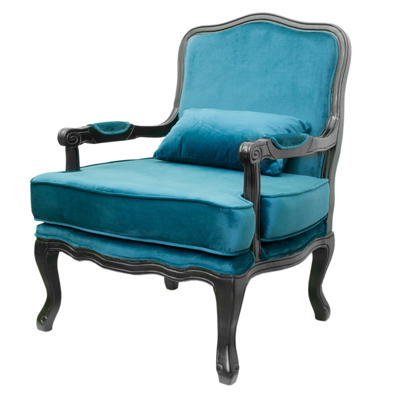 Кресло Harold Chair blue Синий Кресло Harold Chair blue Синий в Тюмени | Loft Concept
