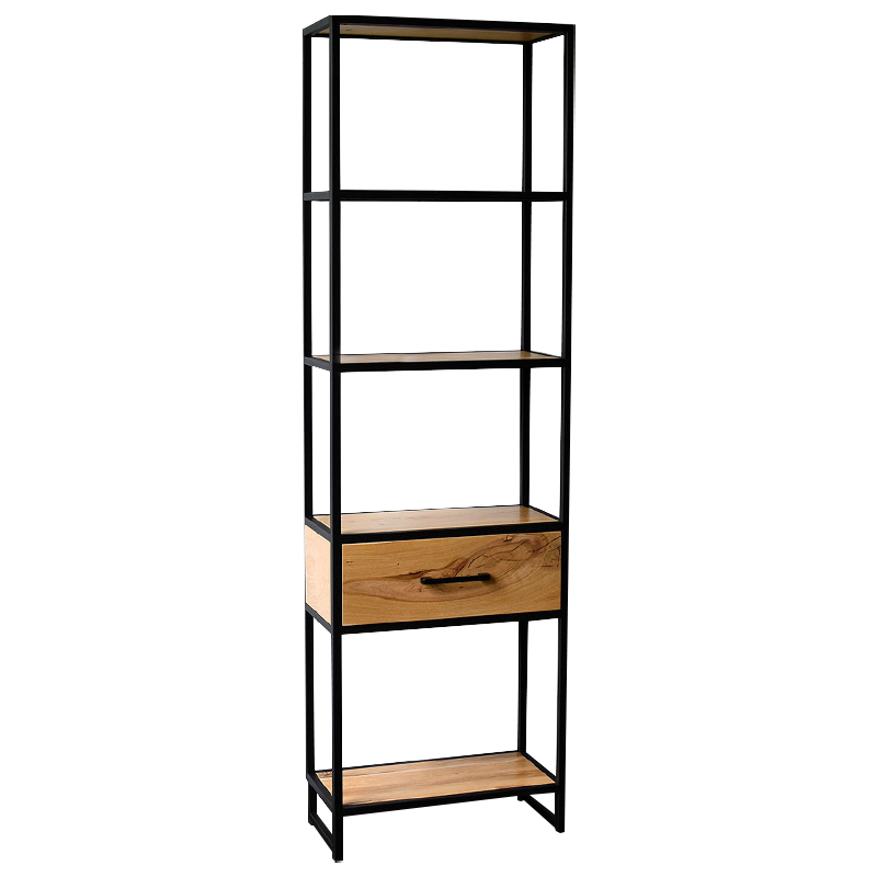 Стеллаж Elif Industrial Metal Rust Rack Коричневый Черный Стеллаж Elif Industrial Metal Rust Rack Коричневый Черный в Тюмени | Loft Concept