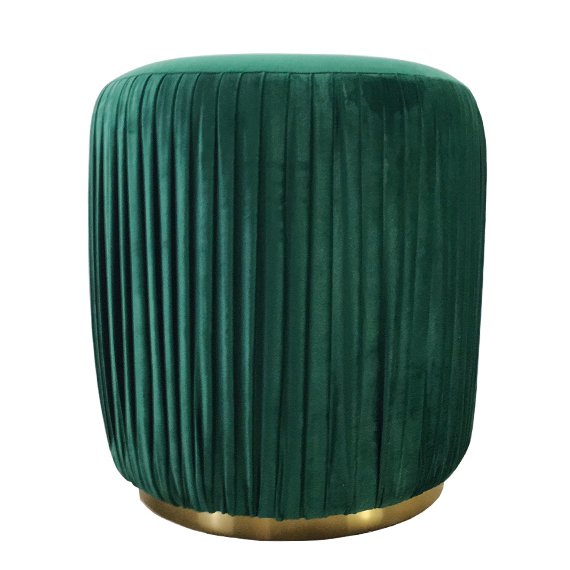 Пуф Emerald Corrugation Изумрудный Глянцевое золото Пуф Emerald Corrugation Изумрудный Глянцевое золото в Тюмени | Loft Concept