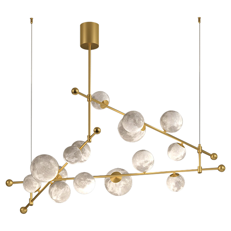 Светильник Tech Lighting Modern Rail Geometric Linear Suspension 15 Gold Белый Золотой Светильник Tech Lighting Modern Rail Geometric Linear Suspension 15 Gold Белый Золотой в Тюмени | Loft Concept