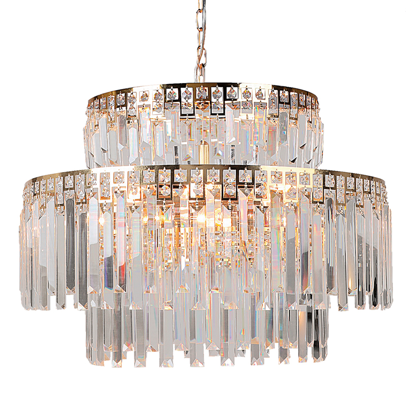 Люстра Mireil Chandelier 61 Глянцевое золото Прозрачный Люстра Mireil Chandelier 61 Глянцевое золото Прозрачный в Тюмени | Loft Concept