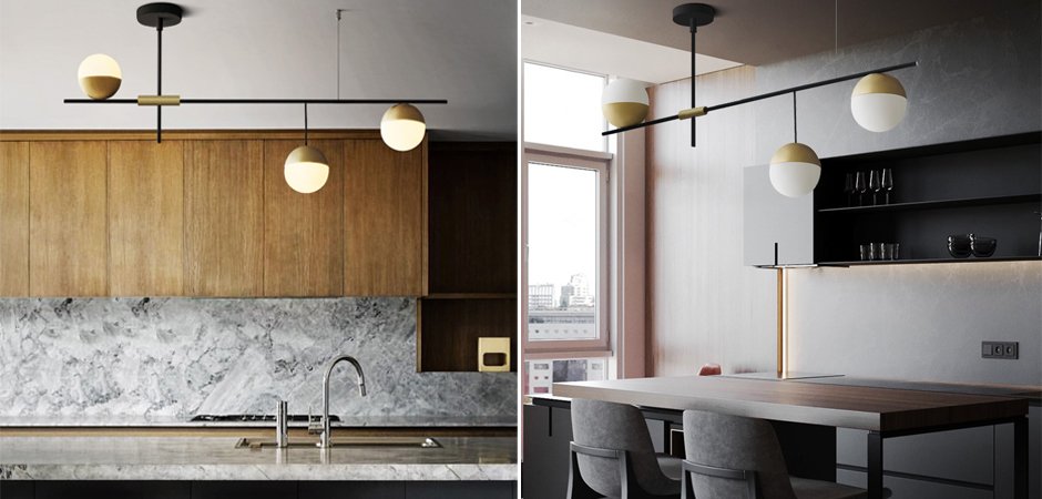 Люстра Balls white & brass 3 Люстра Balls white & brass 3 - Loft-Concept в Тюмени