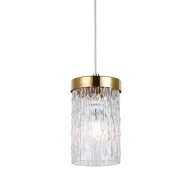 Подвесной светильник Estebe Gold Glass Hanging Lamp Золотой Прозрачный Подвесной светильник Estebe Gold Glass Hanging Lamp Золотой Прозрачный в Тюмени | Loft Concept