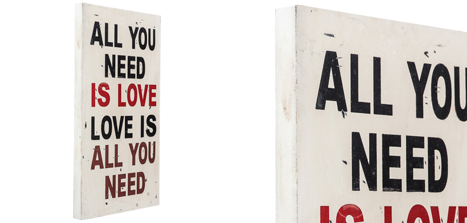 Постер All you need is love Постер All you need is love - Loft-Concept в Тюмени