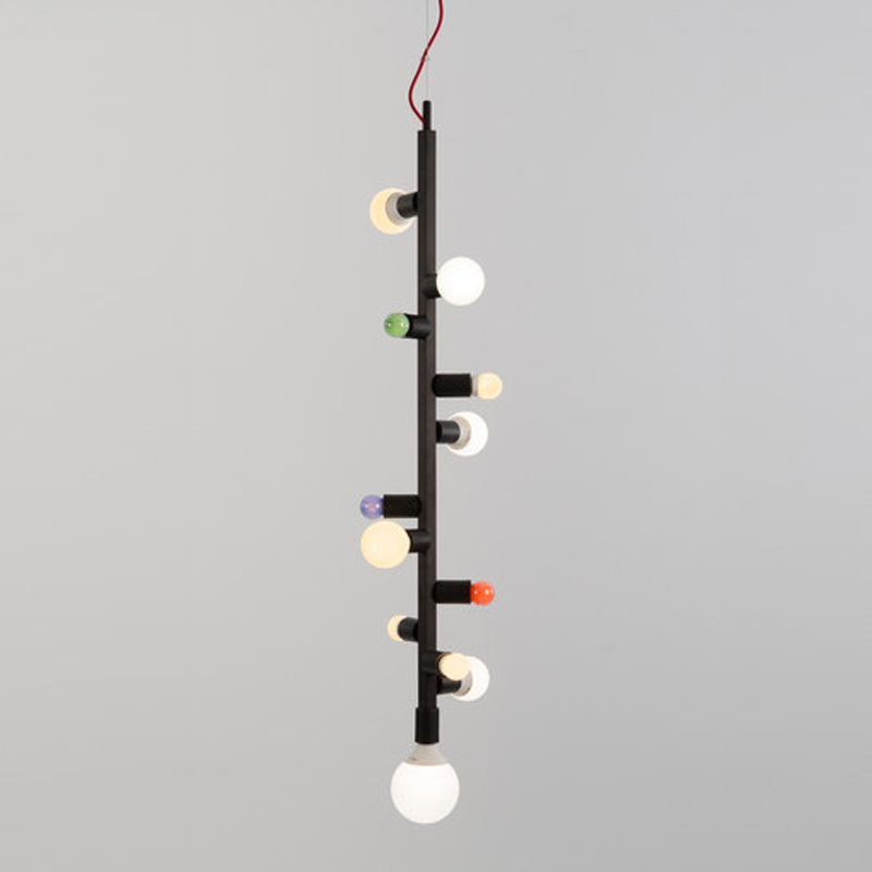 Люстра Almerich Party hanging lamp 2 Черный Мульти Люстра Almerich Party hanging lamp 2 Черный Мульти в Тюмени | Loft Concept