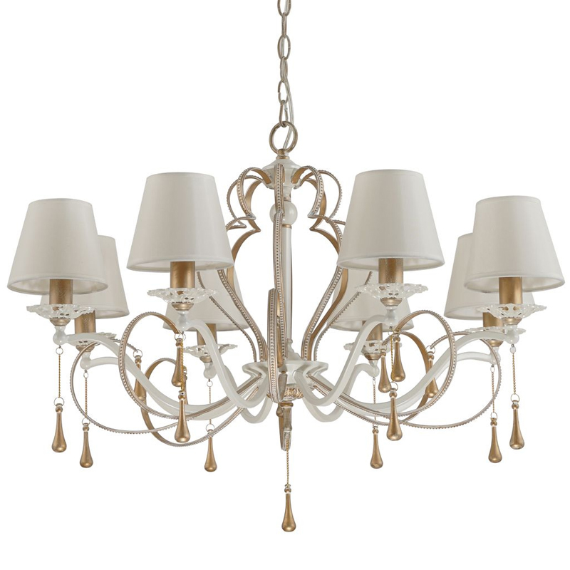 Люстра Batiste Chandelier 80 Золотой Белый Люстра Batiste Chandelier 80 Золотой Белый в Тюмени | Loft Concept