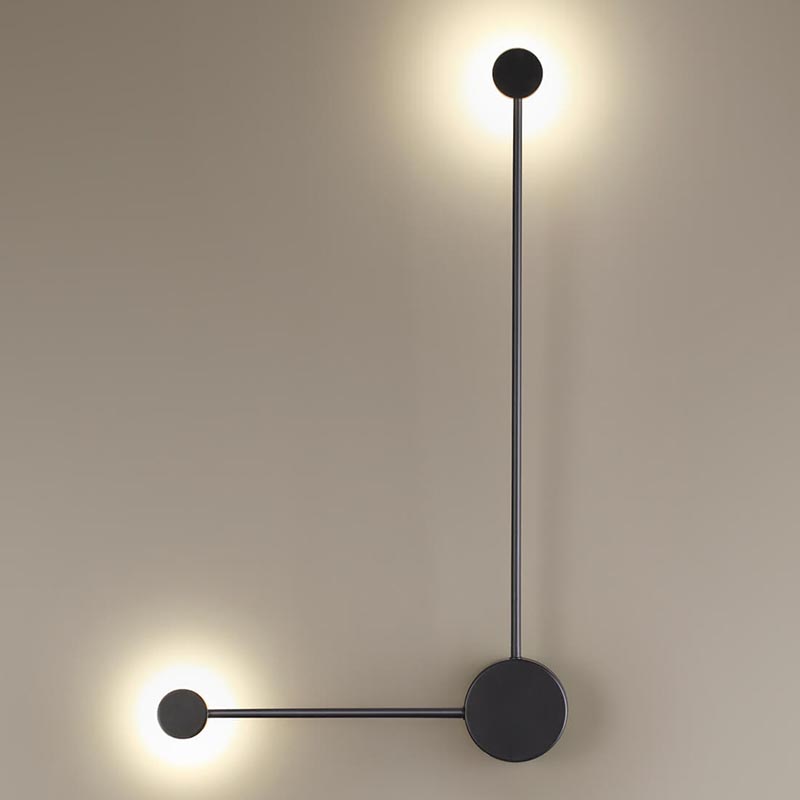 Бра Pin Wall Light Black Angle Черный Бра Pin Wall Light Black Angle Черный в Тюмени | Loft Concept