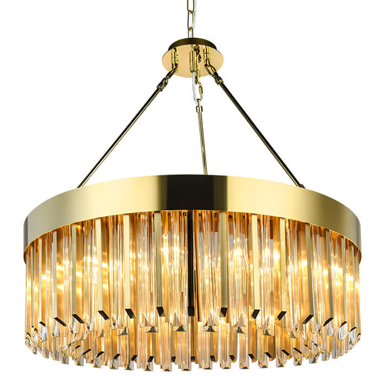 Люстра Zacaria Chandelier 80 Золотой Прозрачный (Transparent) Люстра Zacaria Chandelier 80 Золотой Прозрачный (Transparent) в Тюмени | Loft Concept
