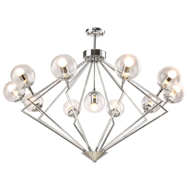 Люстра Liebaud Chandelier 11 lamp Хром Люстра Liebaud Chandelier 11 lamp Хром в Тюмени | Loft Concept