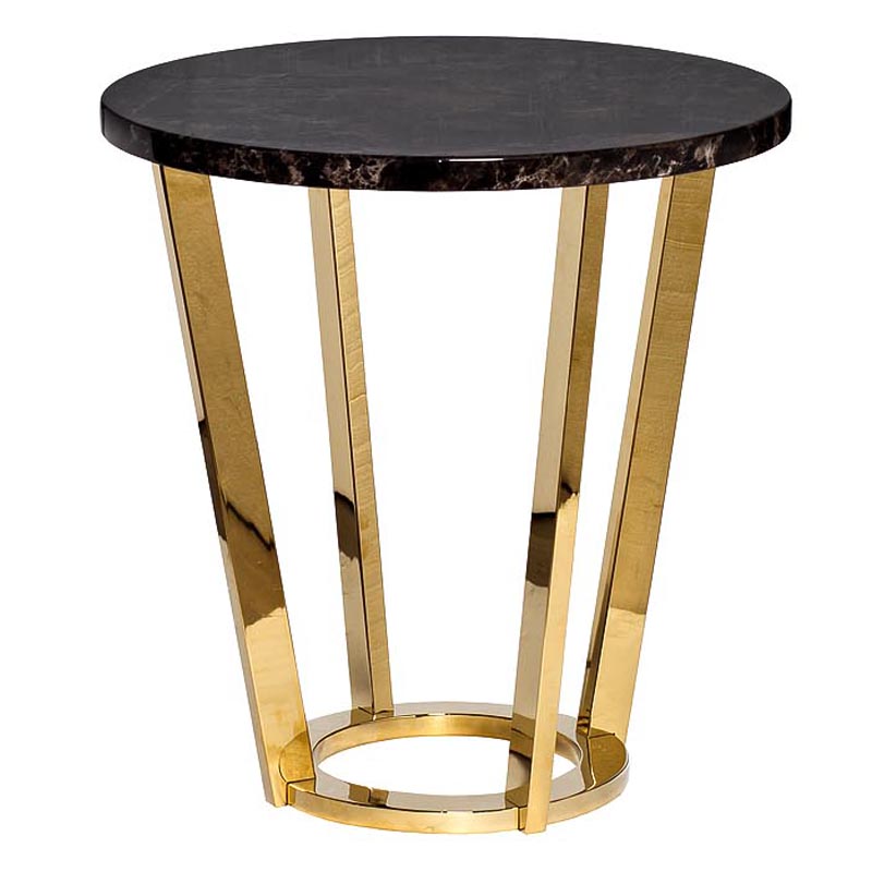 Приставной стол Serker Side Table Золотой Приставной стол Serker Side Table Золотой в Тюмени | Loft Concept