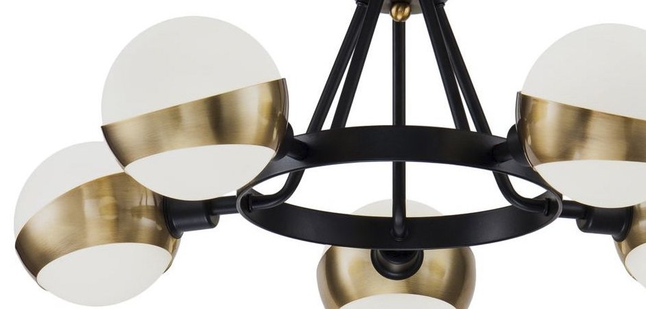 Люстра Hold Ball Brass Chandelier 5 Люстра Hold Ball Brass Chandelier 5 - Loft-Concept в Тюмени
