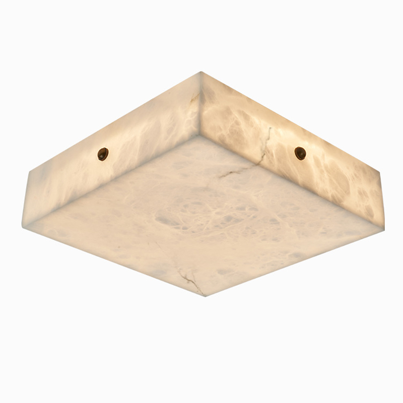 Накладной Потолочный светильник из натурального мрамора Marble cube Накладной Потолочный светильник из натурального мрамора Marble cube в Тюмени | Loft Concept