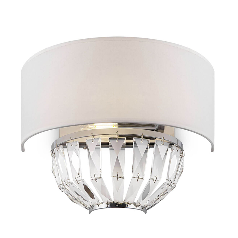 Бра Odarnat Lighting Sconce chrome Белый Хром в Тюмени | Loft Concept 