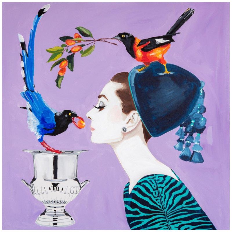 Картина Audrey with Birds and Kumquats Мульти Картина Audrey with Birds and Kumquats Мульти в Тюмени | Loft Concept