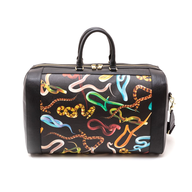 Сумка-дафл Seletti Snakes Черный Сумка-дафл Seletti Snakes Черный в Тюмени | Loft Concept