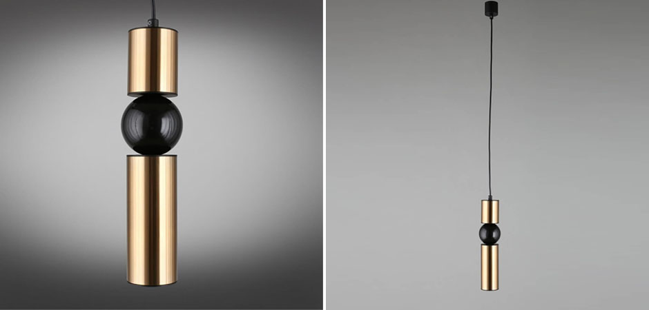 Подвесной светильник Lee Broom Fulcrum Черный и Золото Подвесной светильник Lee Broom Fulcrum Черный и Золото - Loft-Concept в Тюмени