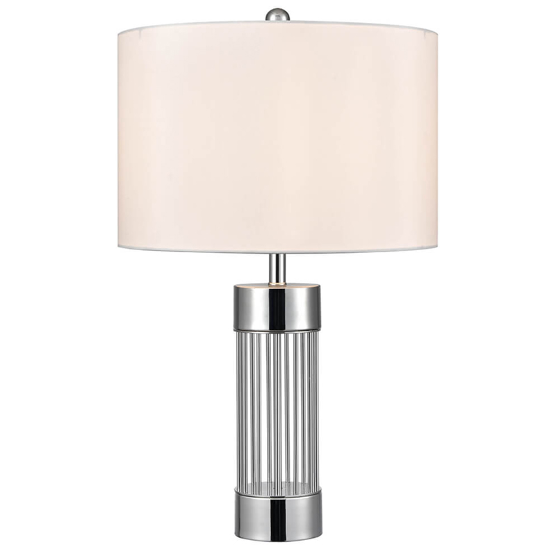 Настольная лампа с Абажуром Серебро MANTRA Table Lamp Белый Хром Настольная лампа с Абажуром Серебро MANTRA Table Lamp Белый Хром в Тюмени | Loft Concept