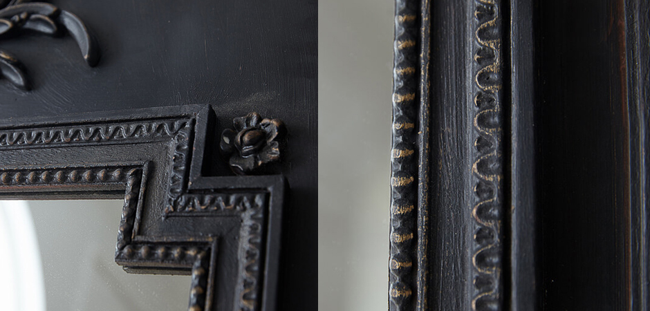 Зеркало Hendrica Mirror Black Зеркало Hendrica Mirror Black - Loft-Concept в Тюмени