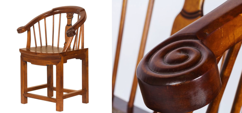 Кресло Chinese Armchair Rotang - Loft-Concept в Тюмени