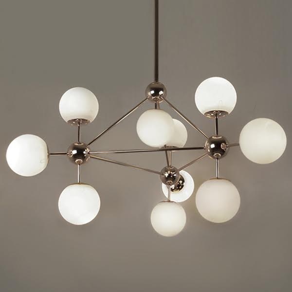 Люстра Modo Chandelier White Glass Люстра Modo Chandelier White Glass в Тюмени | Loft Concept
