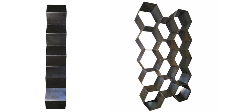 Стеллаж Industrial Loft Metal Honeycomb Стеллаж Industrial Loft Metal Honeycomb - Loft-Concept в Тюмени