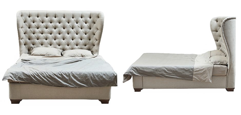 Кровать Aivengo Bed White Кровать Aivengo Bed White - Loft-Concept в Тюмени