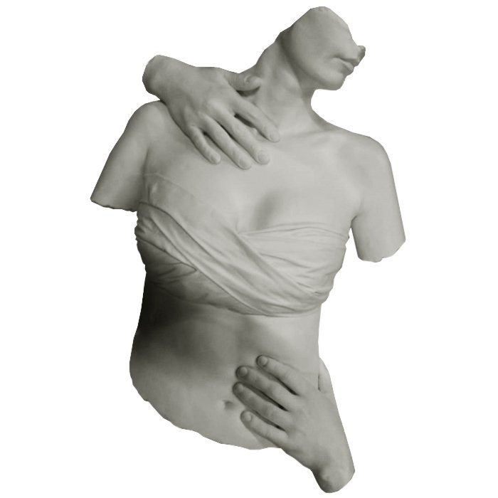 Бра Sculpture Female Torso Wall lamp Золотой Белый Бра Sculpture Female Torso Wall lamp Золотой Белый в Тюмени | Loft Concept