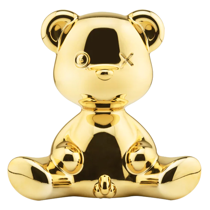 Статуэтка Teddy Boy Metal Finish with Cable Золото Глянцевое золото Статуэтка Teddy Boy Metal Finish with Cable Золото Глянцевое золото в Тюмени | Loft Concept