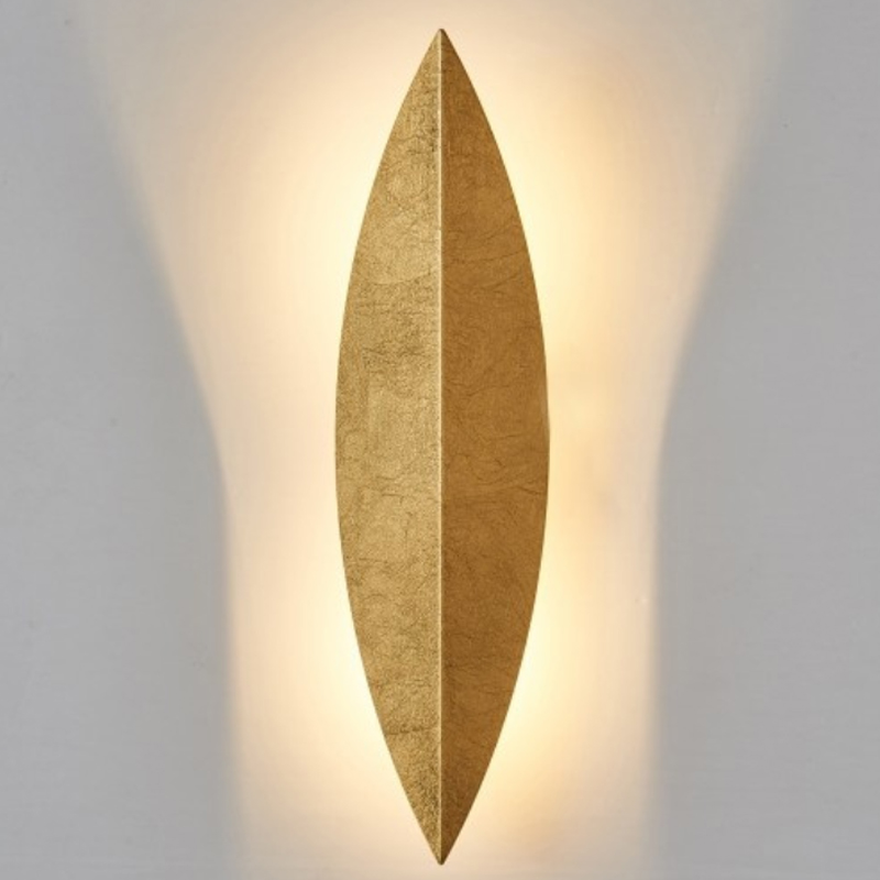 Art Deco Leaf Wall Lamp Gold Золотой Art Deco Leaf Wall Lamp Gold Золотой в Тюмени | Loft Concept