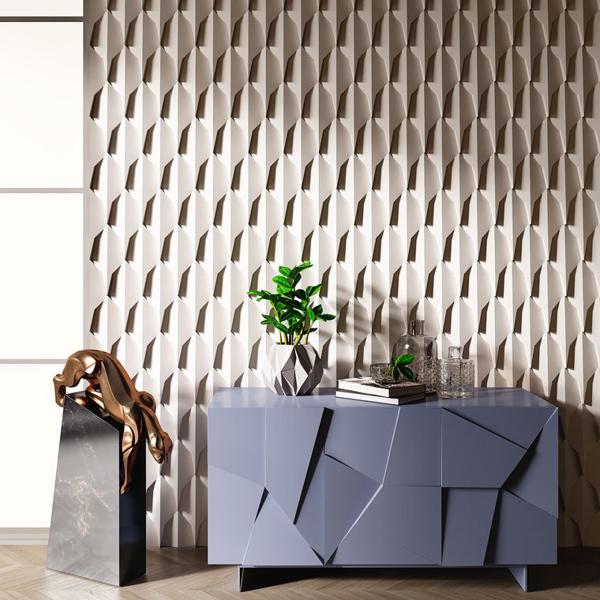 Гипсовая 3D Панель DRAGON SCALE - D Гипсовая 3D Панель DRAGON SCALE - D в Тюмени | Loft Concept