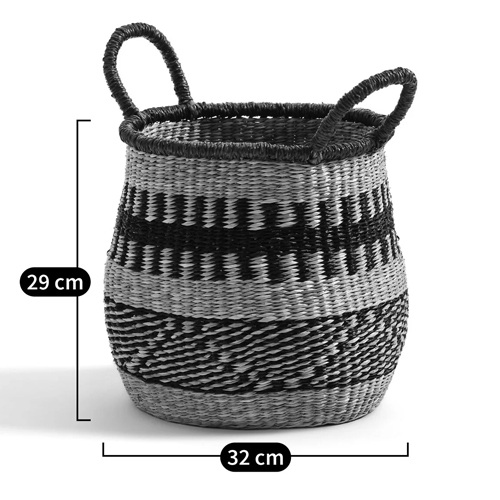 Круглая плетеная корзина Oyana Wicker Basket Круглая плетеная корзина Oyana Wicker Basket в Тюмени