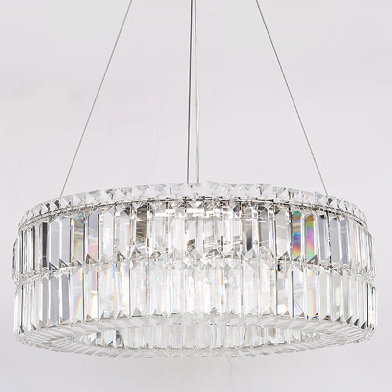 Люстра Darleen Crystal Nickel Chandelier 12 Никель Прозрачный (Transparent) Люстра Darleen Crystal Nickel Chandelier 12 Никель Прозрачный (Transparent) в Тюмени | Loft Concept