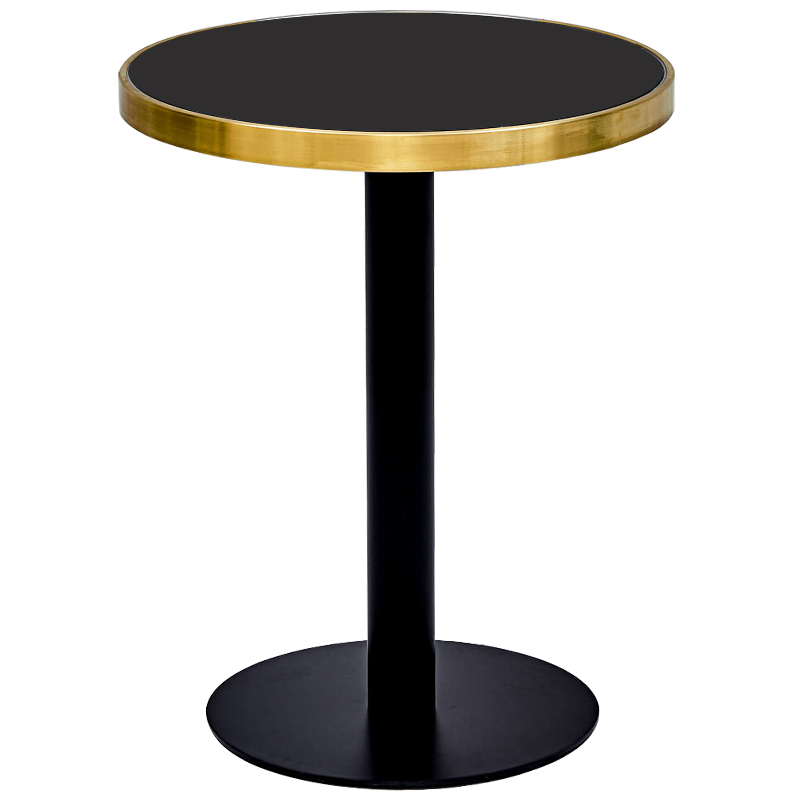 Обеденный стол Tadeo Dinner Table Глянцевое золото Черный Обеденный стол Tadeo Dinner Table Глянцевое золото Черный в Тюмени | Loft Concept