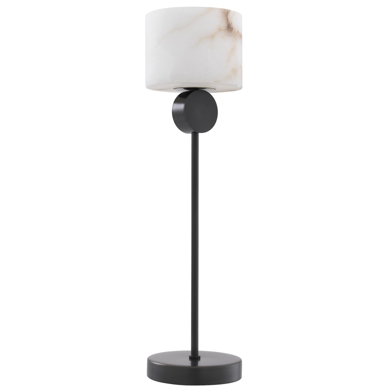 Настольная лампа Eichholtz Table Lamp Etruscan Bronze Темная бронза Белый Настольная лампа Eichholtz Table Lamp Etruscan Bronze Темная бронза Белый в Тюмени | Loft Concept