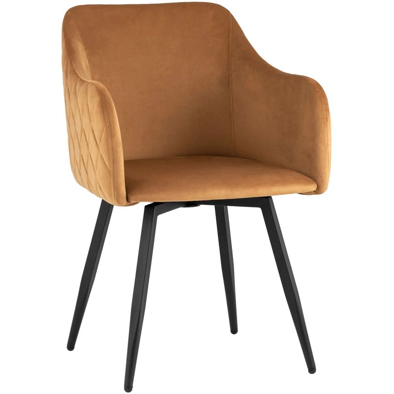 Стул Вращающийся Nika Chair Оранжевый Цвет Оранжевый Черный Стул Вращающийся Nika Chair Оранжевый Цвет Оранжевый Черный в Тюмени | Loft Concept